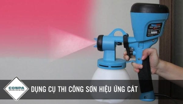 Dụng cụ thi công sơn cát
