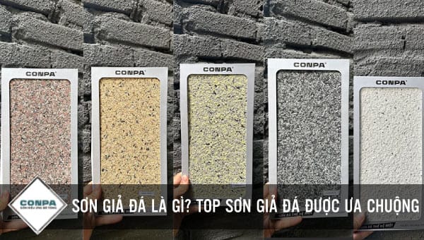top sơn giả đá