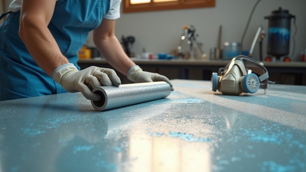 chuẩn bị bề mặt kiểm soát ứng dụng an toàn